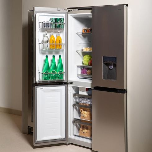 Turin Freestanding 4 Door Fridge And Freezer With Ice Maker And Water Dispenser